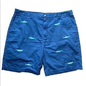 Vineyard Vines | Vineyard Vines Embroidered Fish Chino Shorts